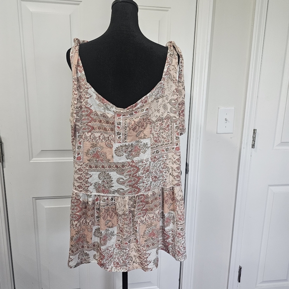 Cato boho sleeveless top with tag size 18/20 - Picture 6 of 9